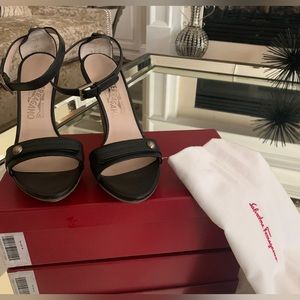 Salvatore Ferragamo Maricruz Ankle Strap Heels